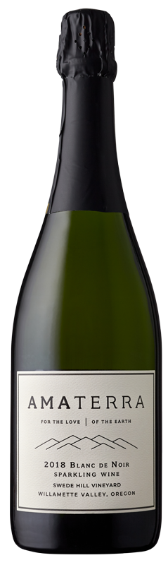 Amaterra 2018 Blanc Noir Vineyard Bottle