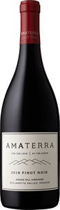 valls_Amaterra_18_PN_SwedeHill_mobile Amaterra 2018 Pinot Noir Swede Hill Bottle
