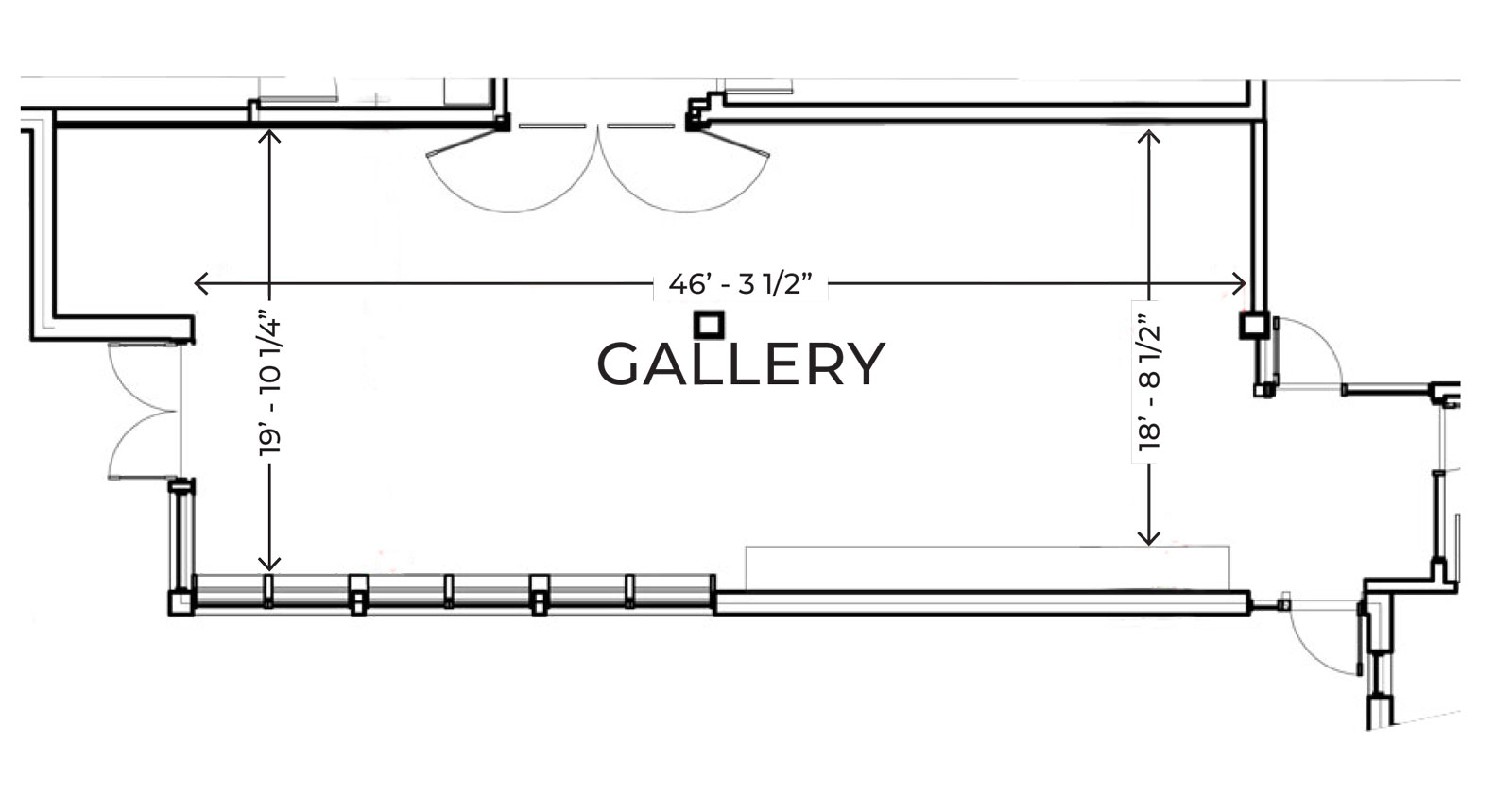 Gallery floor plans