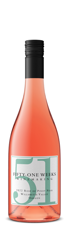 51WEEKS WINEMAKING 2022 Rose of Pinot Willamette Valley