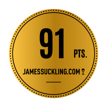 James Suckling 91 points badge