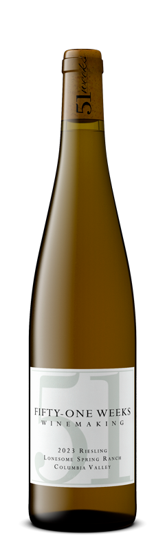 51WEEKS WINEMAKING 2023 Riesling Lonesome Spring Ranch Columbia Valley