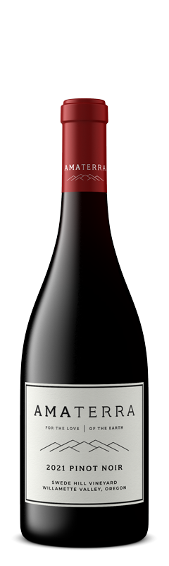 AMATERRA 2021 PINOT NOIR SWEDE HILL VINEYARD WILLAMETTE VALLEY, OREGON