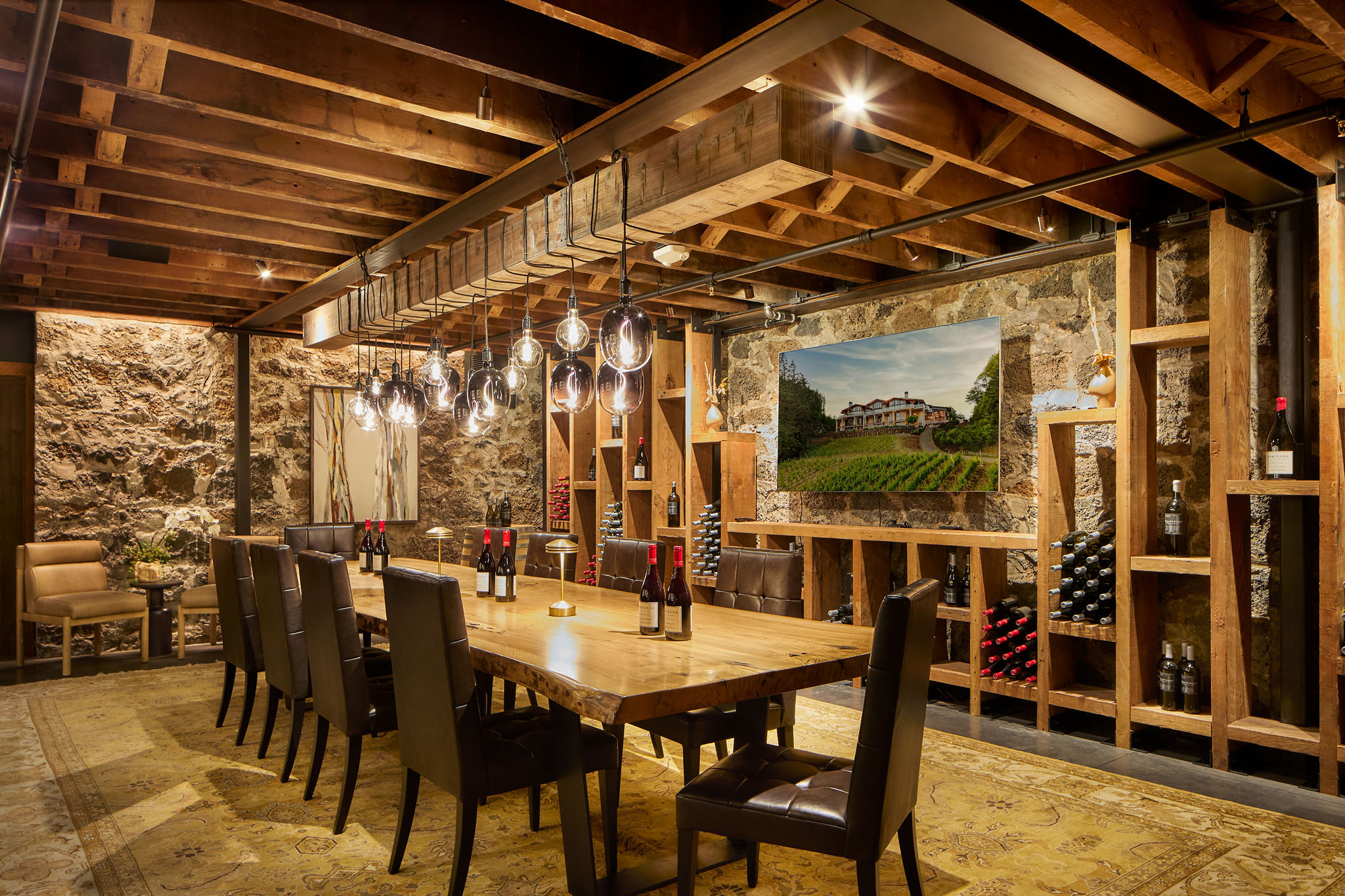 Wine Cellar at Amaterra Kitchen + Social Club