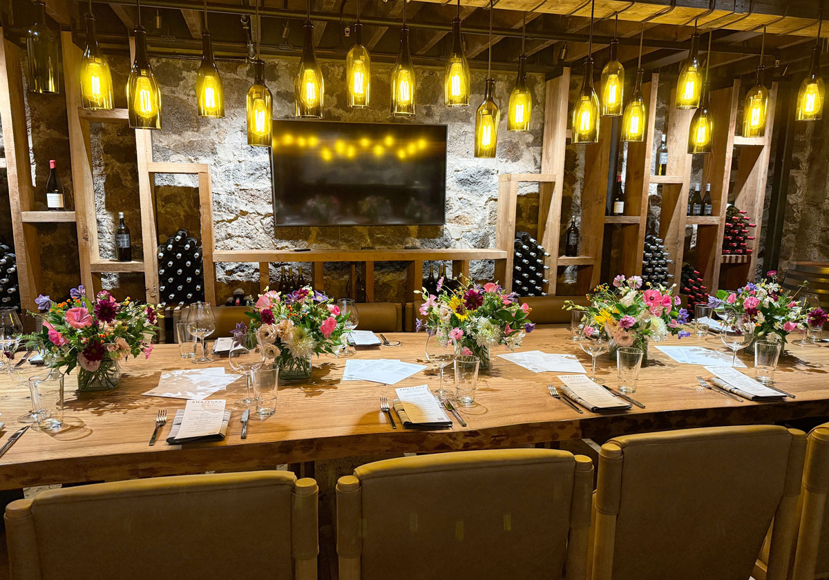 Amaterra Kitchen + Social Club Wine Cellar