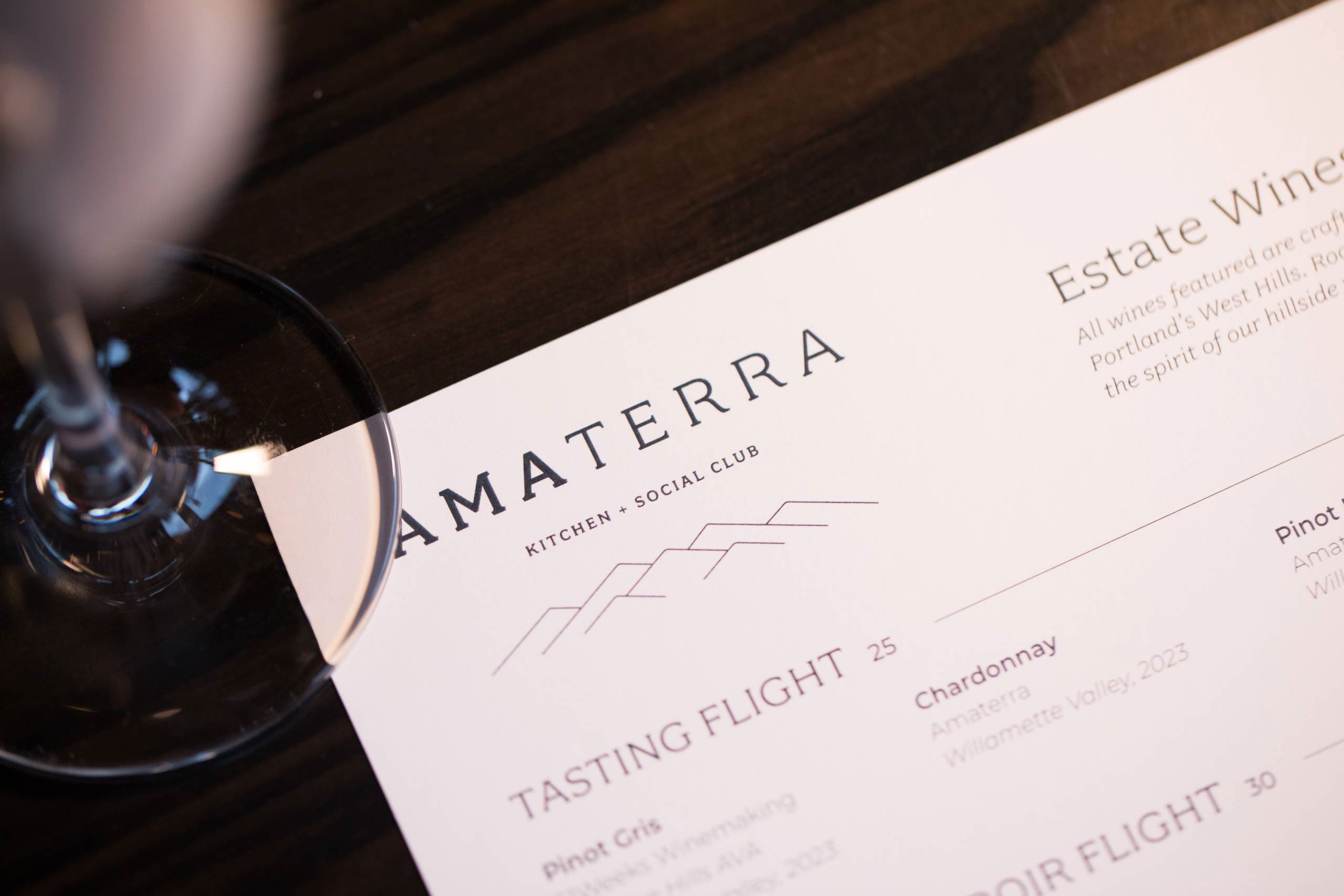 amaterradinneralimurrayjuly82025-1 Closeup of Amaterra Kitchen + Social Club Menu